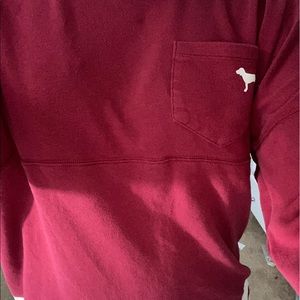 vintage type oversized PINK sweatshirt